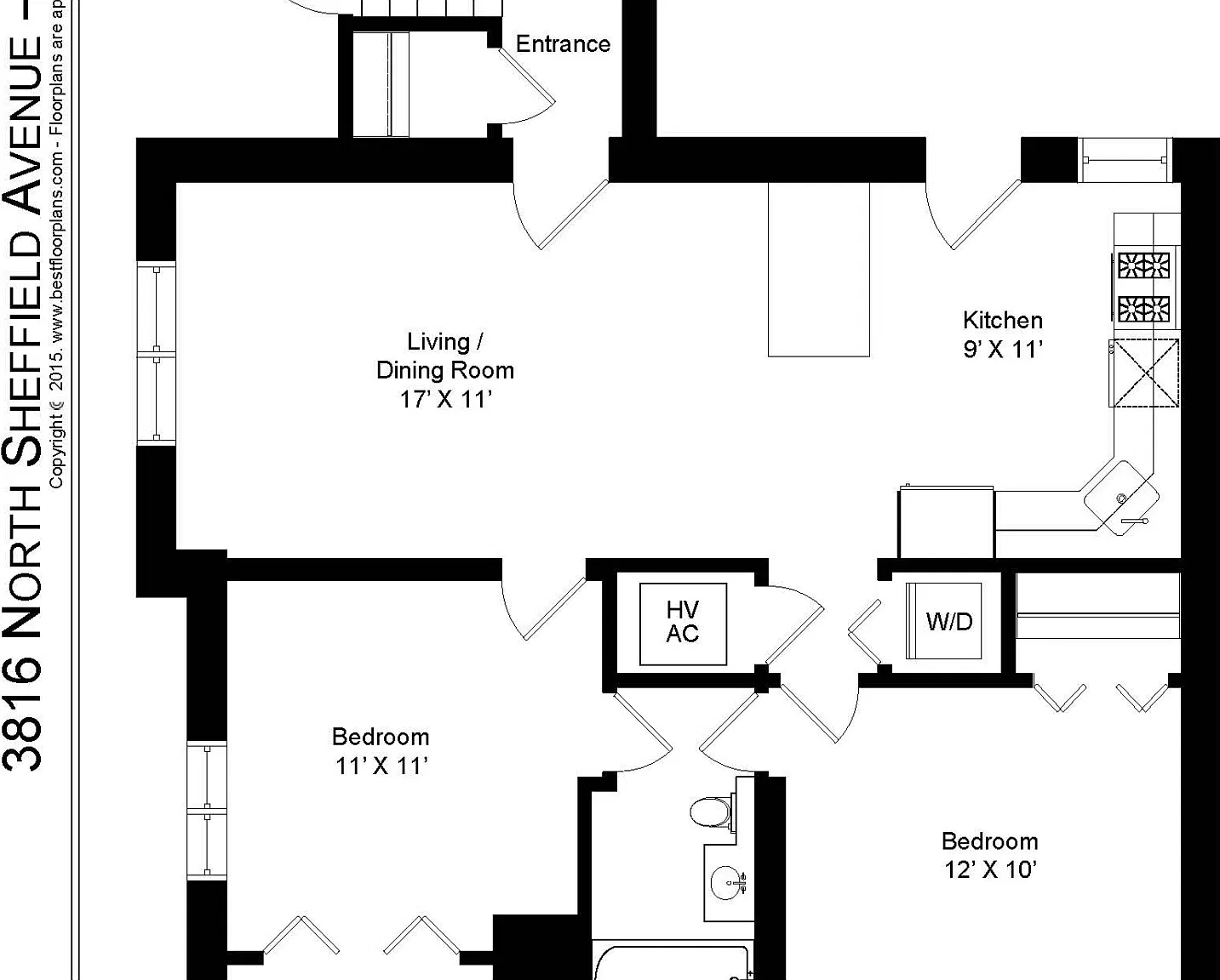 2 bed, 950 sqft, $2,825 — Photo 4