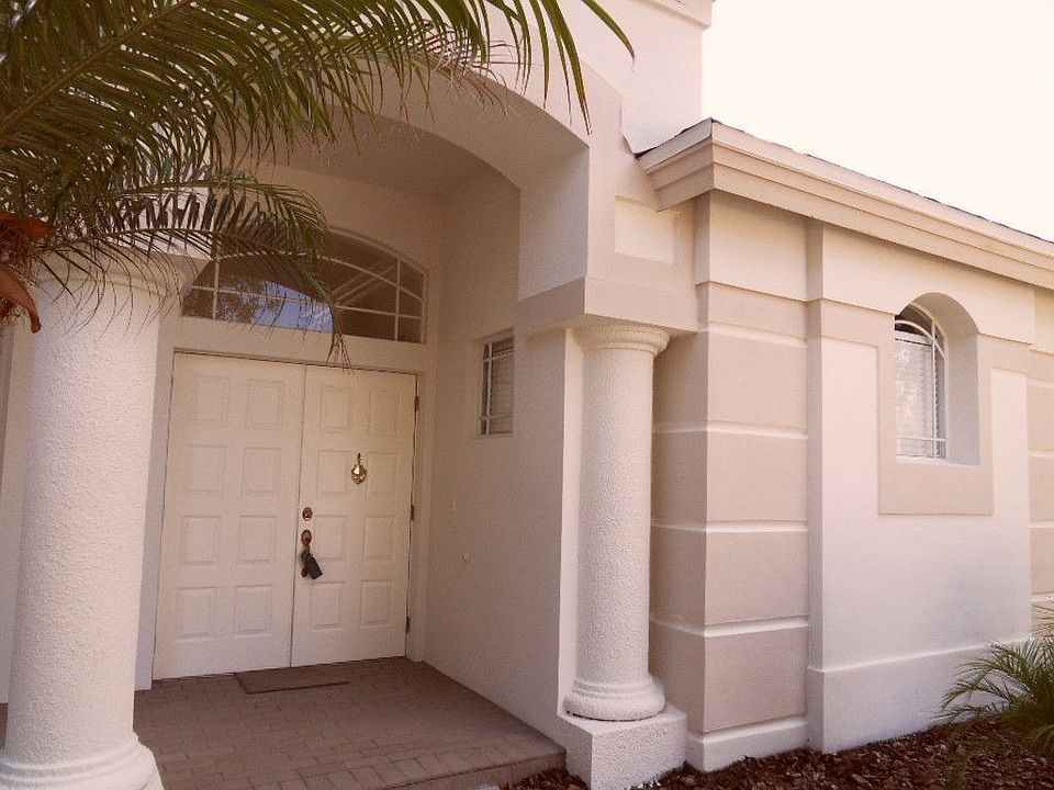 Architectural detail enhances the elevation. 