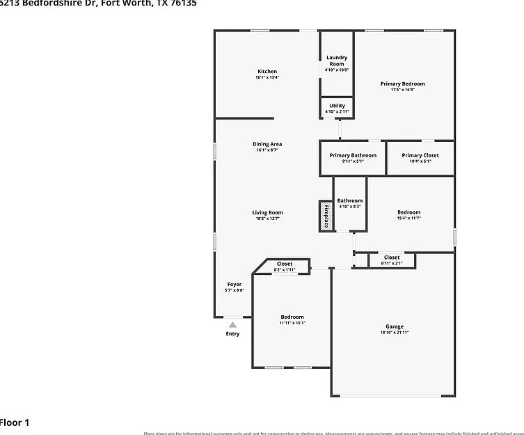 3 bed, 2.0 bath, 1720 sqft, $1,845 — Photo 2