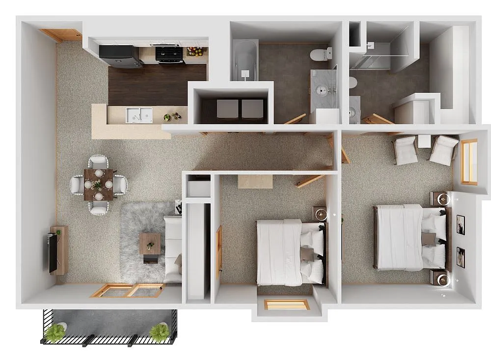 Floor plan B4