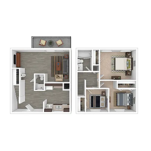 Floor plan The Potomac