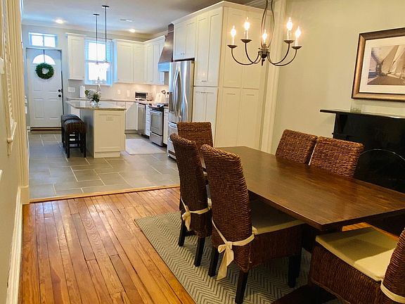 spacious separate dining space opened to newly renovated kitchen