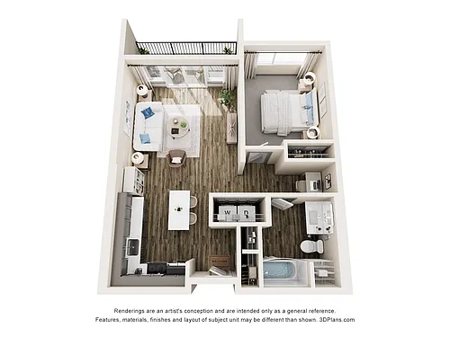 Floor plan A2a