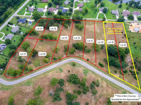 Carolina Way Lots #19 & 18, Mount Pleasant, TX 75455