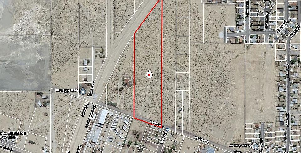 Frontage on Paved Armory Rd