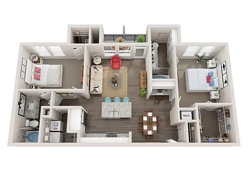 Floor plan B2