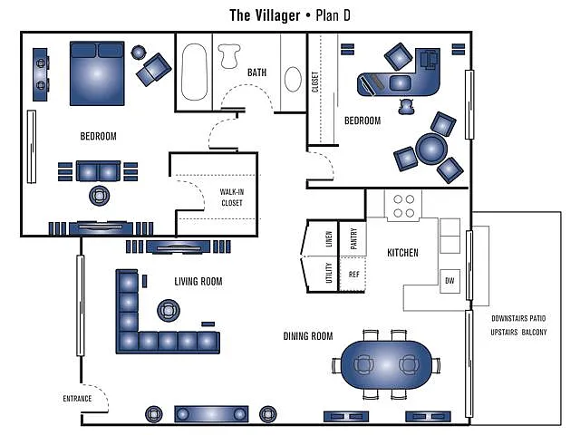 Floor plan Plan D