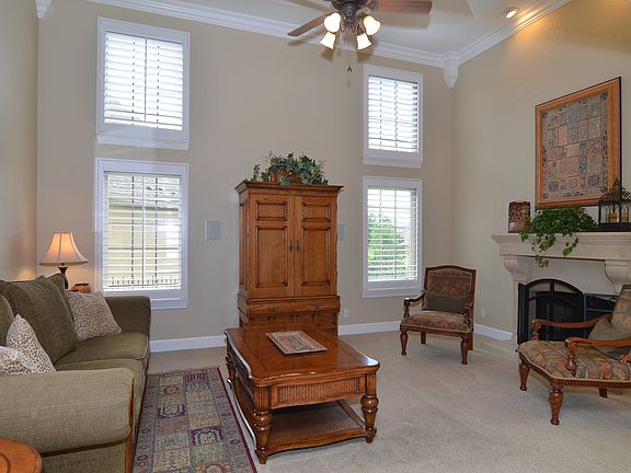 Fabulous living room with fireplace