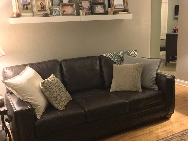 Living room (shelving included)