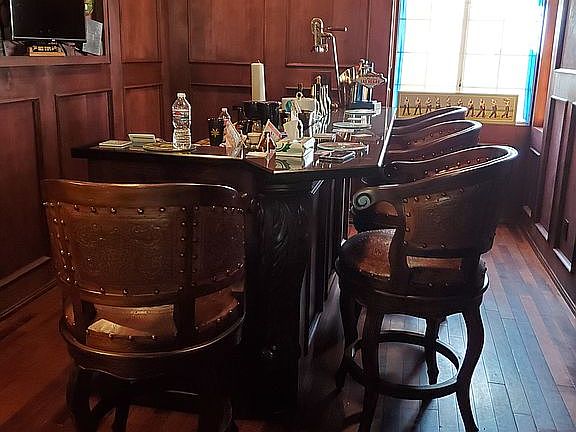 New Bar ( old bedroom )
