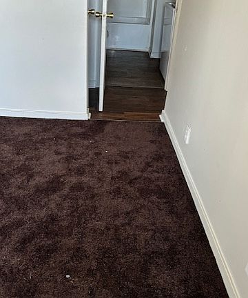 Carpet in living room and bedrooms