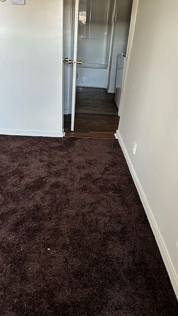 Carpet in living room and bedrooms