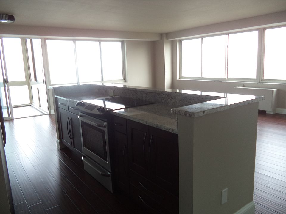 Kitchen Counter With Lake View