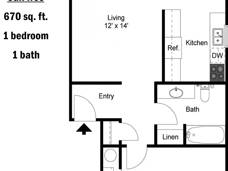 Oak Tree Apartments — Photo 17