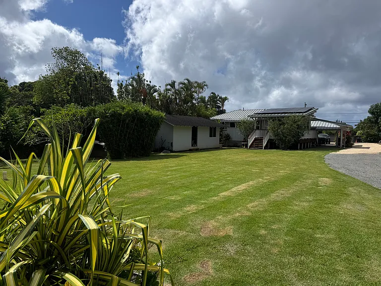 view from the back of property