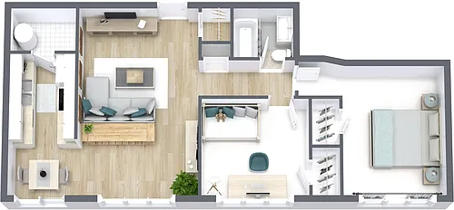 Floor plan Bay View