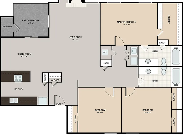Woodbridge Crossing Apartments — Photo 34