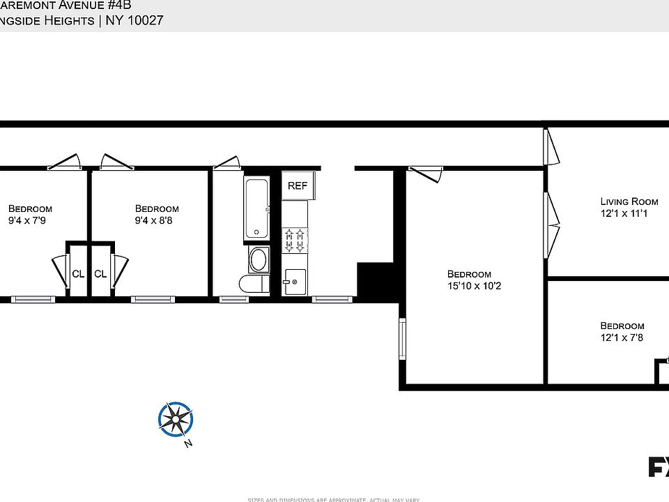 2nd image of 190 Claremont Ave APT 4B