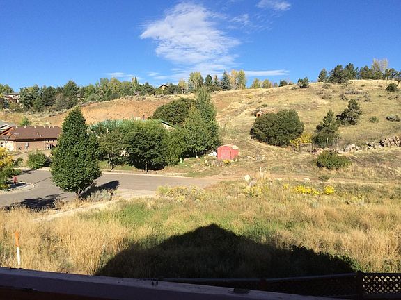 Backyard view off of deck