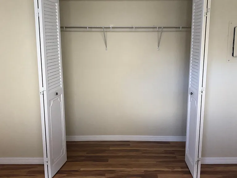 SECOND BEDROOM EIGHT FOOT CLOSET