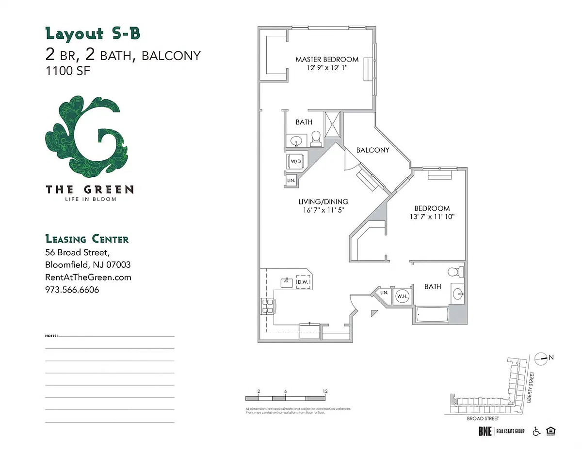 Floor plan Layout S B