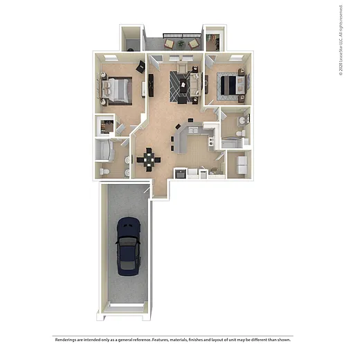 Floor plan Belluno Lower