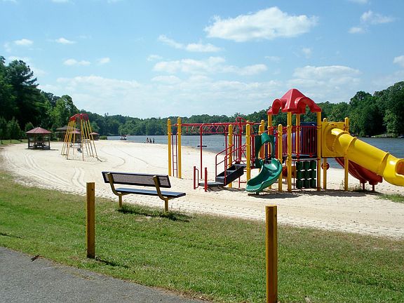 Playground & Beach Area