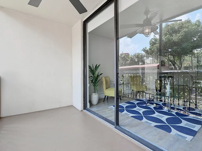 Furnished Unit - Balcony