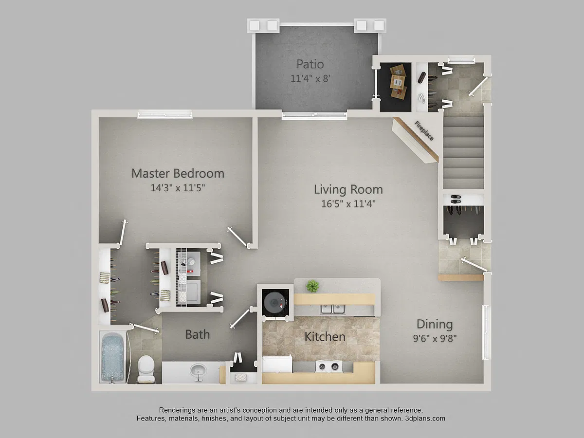 Floor plan The Cedar