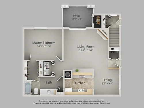 Floor plan The Cedar