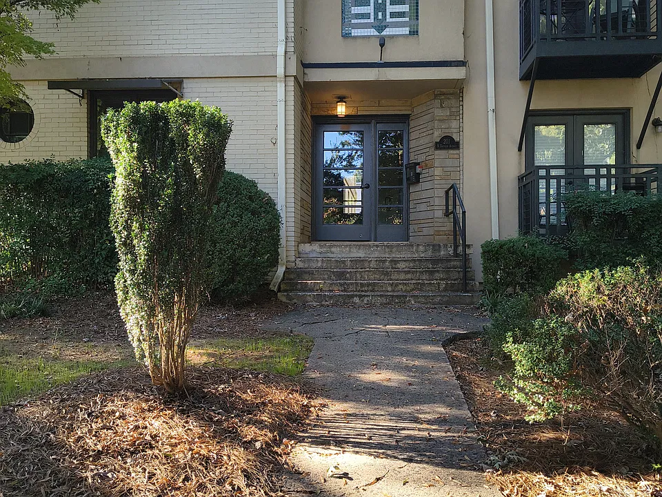 Gated complex. Key fob entrance with intercom system to allow guests to enter code on key fob to enter.