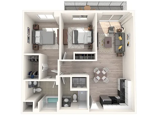 Floor plan B1