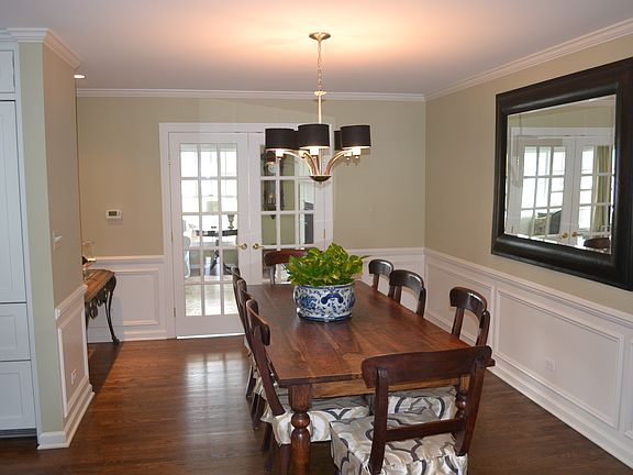 dining room, open to kitchen