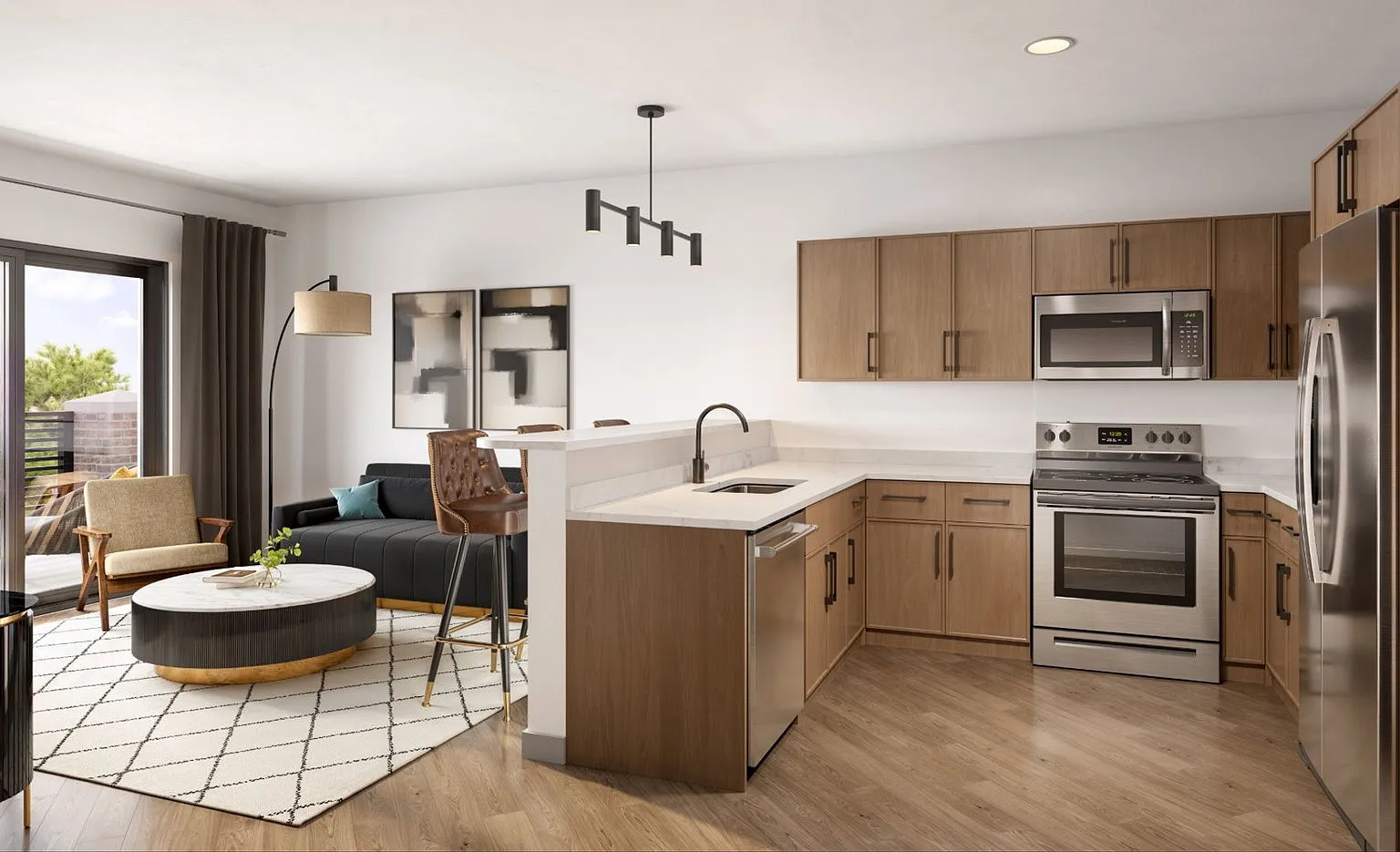 3 bed, 2.0 bath, 1381 sqft, $2,600 — Photo 3