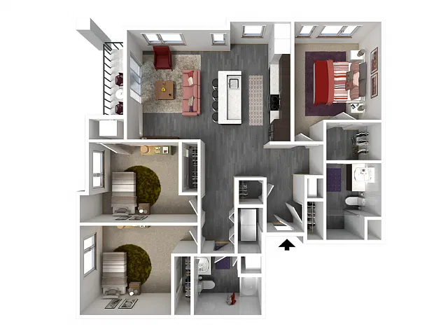 Floor plan E2