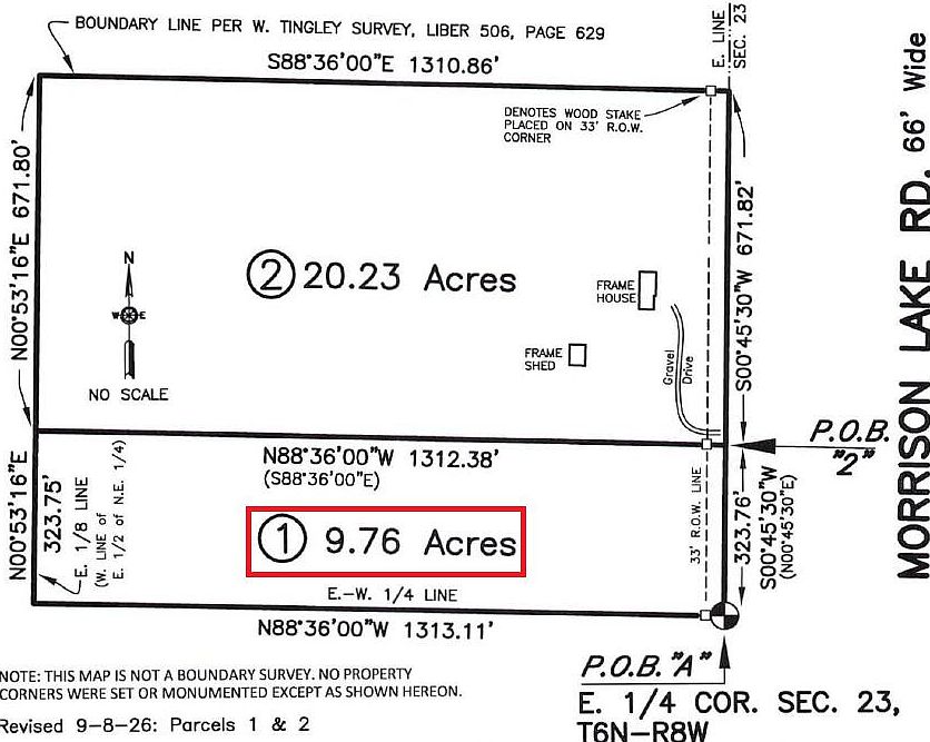 2nd image of 6286 Morrison Lake Rd Parcel 1