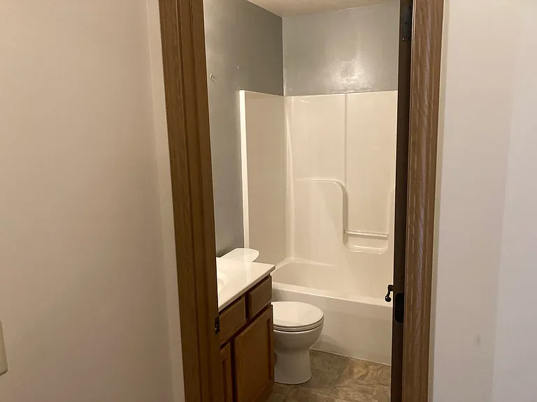 First floor hall bath