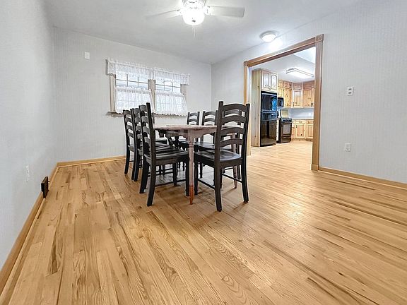 Have your friends and family over for dinner! Table and chairs included.