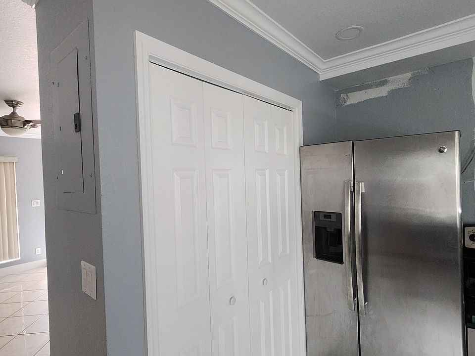kitchen with large pantry