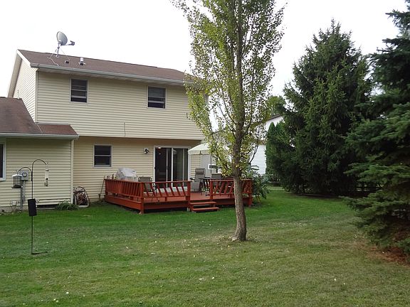 View from rear property line