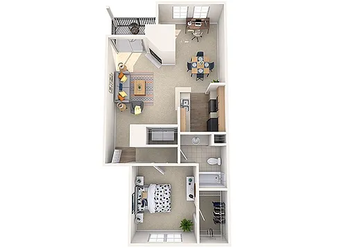 Floor plan Devon Renovated