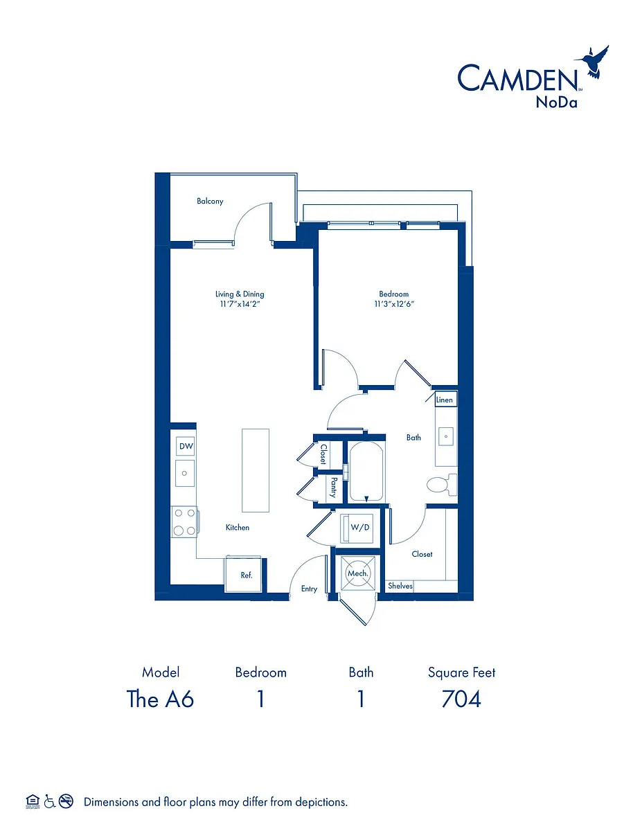 Floor plan A6