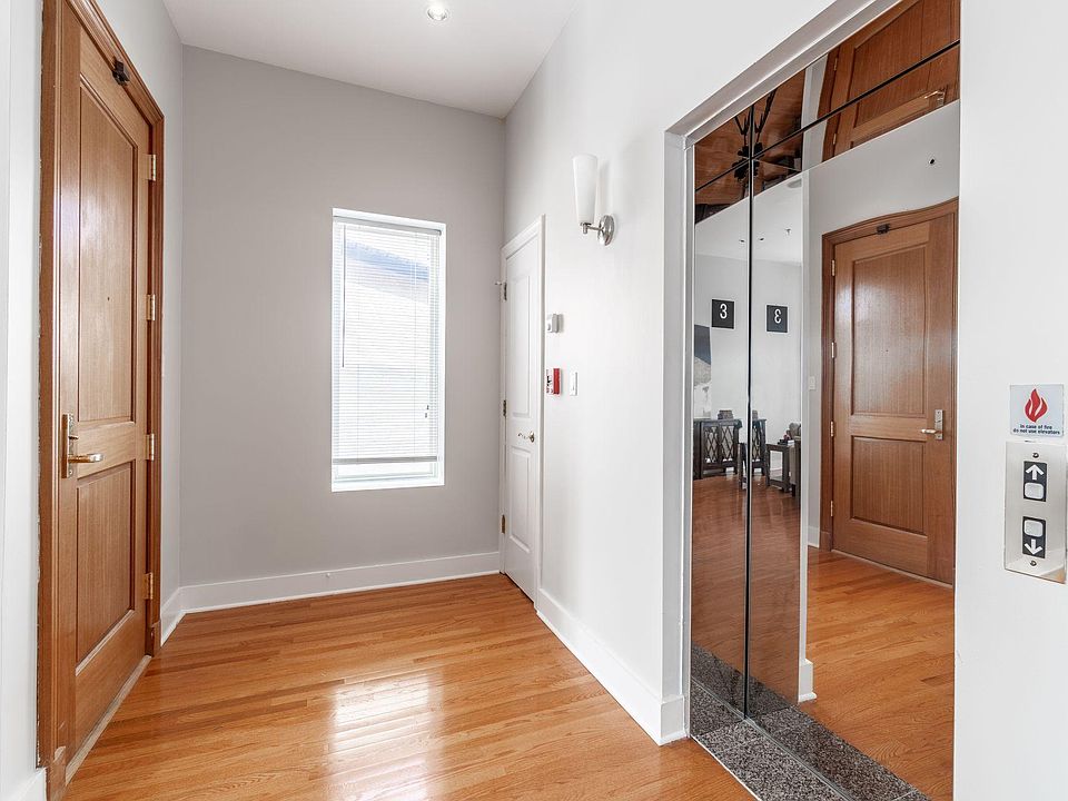 Elevator entrance into Apartment