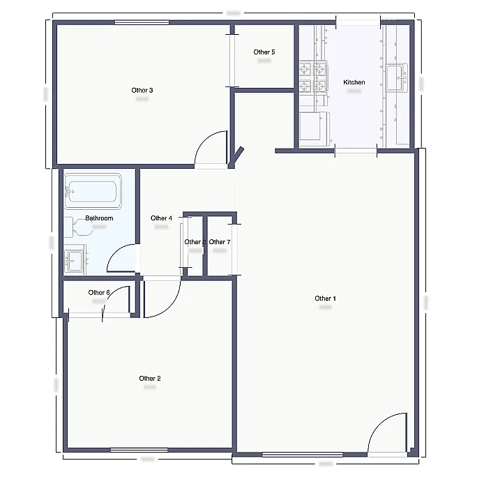 Floor plan 2X1