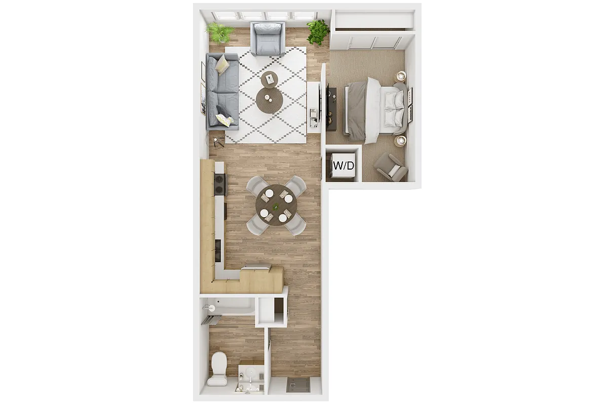 Floor plan Studio
