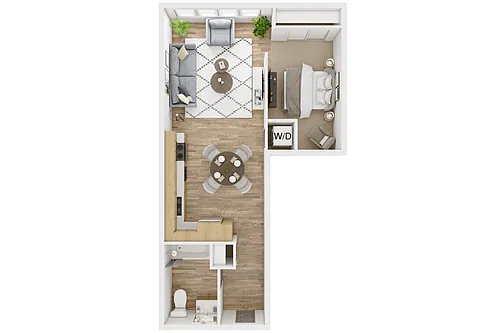 Floor plan Studio