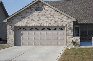 Close up of front view