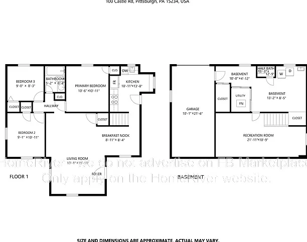 3 bed, 2.0 bath, 1028 sqft, $1,675 — Photo 3
