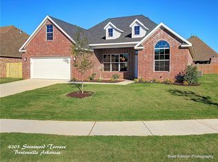 4203 SW Stonewood Ter, Bentonville, AR 72712