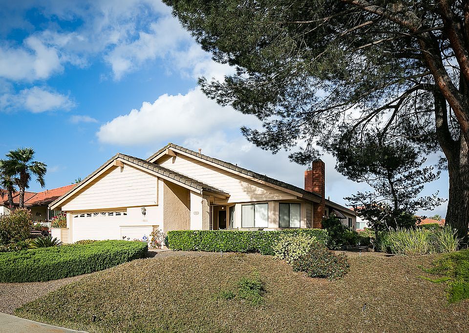 View home on 10,100 sf lot